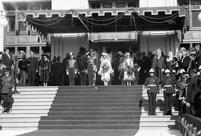 Place of significance: Dame Nellie Melba sings at the grand opening of Old Parliament House on May 9, 1927. 