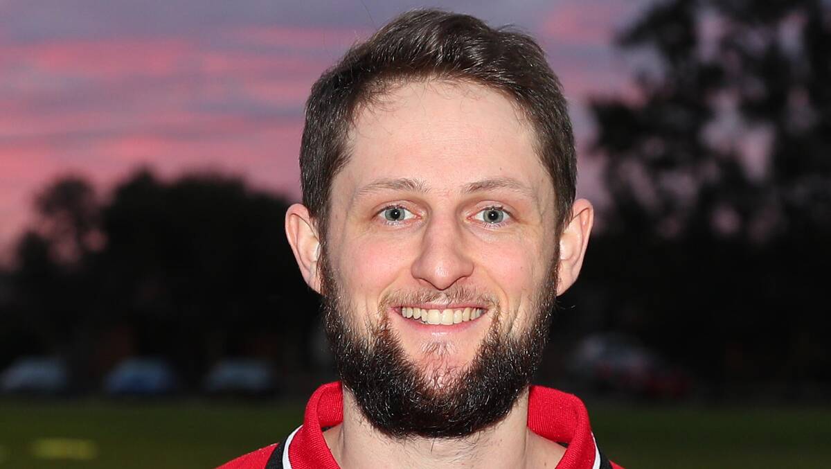 PLAYER-COACH: Lake Albert coach Mitch Tinnock was pleased with his side's performance against Cootamundra on Saturday night. 