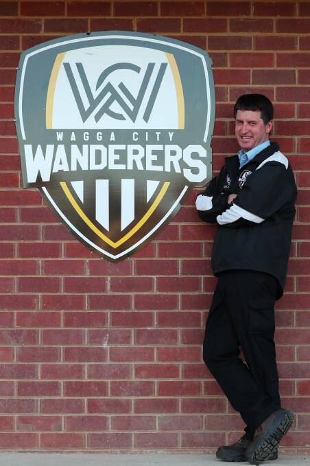 MAKING PROGRESS: Under 18s Wanderers head coach Andrew Mason is pleased with his side's success but wants to remained focused on the club's long-term future. Picture: Emma Hillier