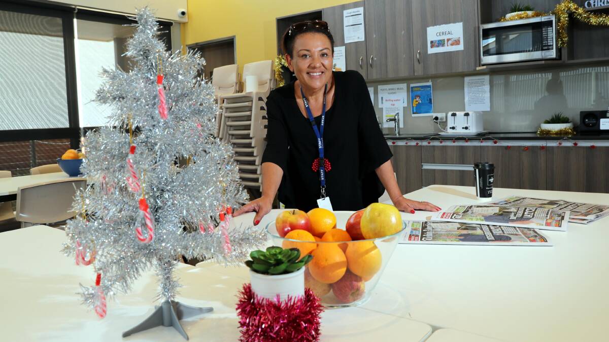 DECKING THE HALLS: Edel Quinn accommodation manager Nathalie Prentice is preparing for a full house this Christmas as Wagga residents begin feeling the pinch. Picture: Les Smith