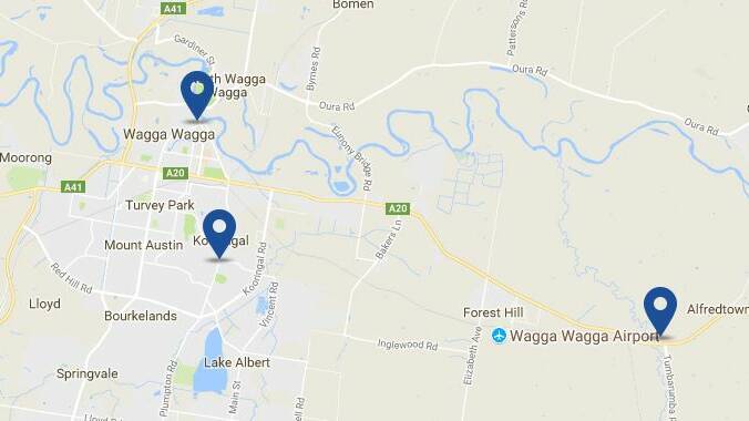 PLANNED LOCATIONS: Three kiosks are supposed to be operational in Wagga. 