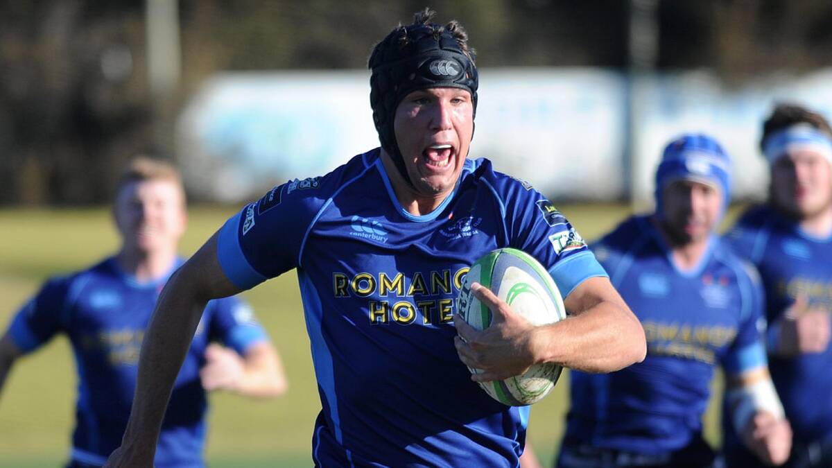 LEADER: Wagga Waratahs skipper Harry Hosegood has been named as captain for Southern Inland ahead of their clash with South Coast-Monaro on Saturday. 