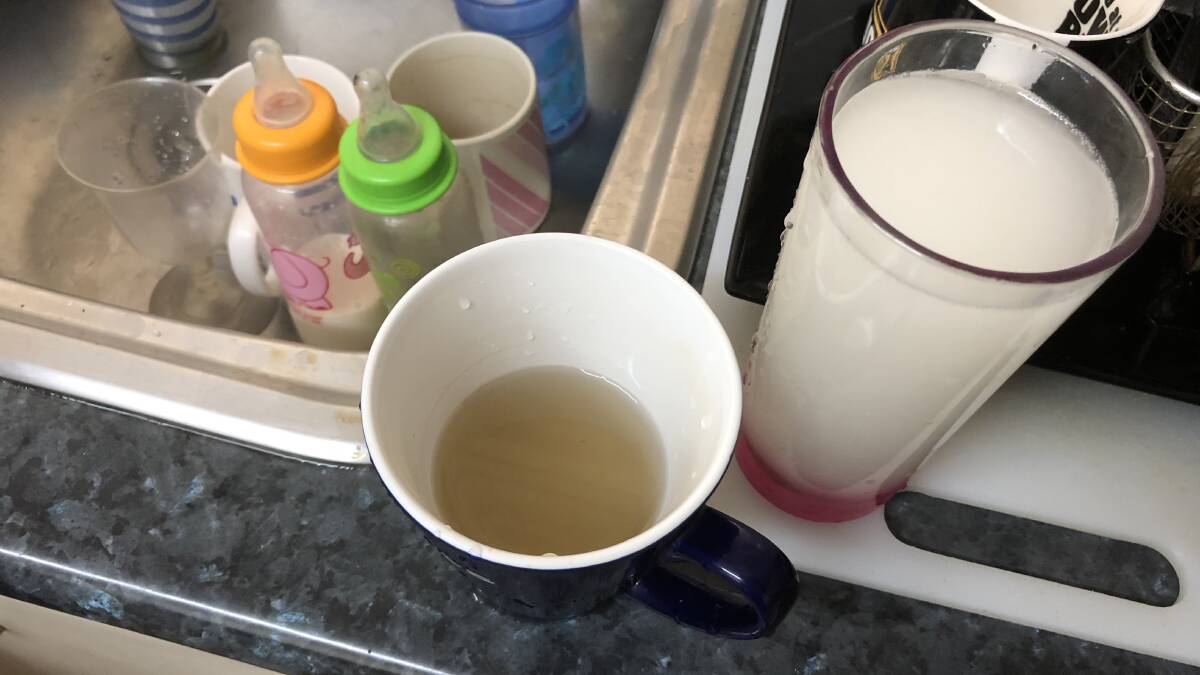 CLOUDY OR BROWN: Forest Hill residents are dealing with discoloured water or no water at all. 