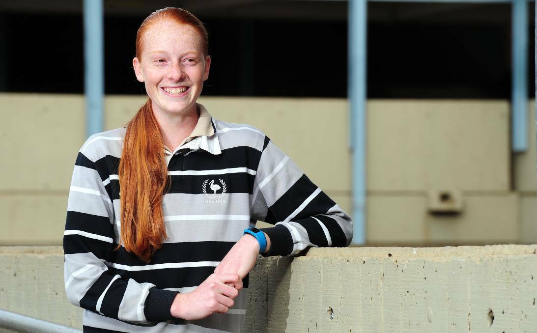TONS OF GOALS: Kooringal High School student Sophie Crouch was in fine form during her opening Shipard Shield match, scoring six goals against Wagga High. 