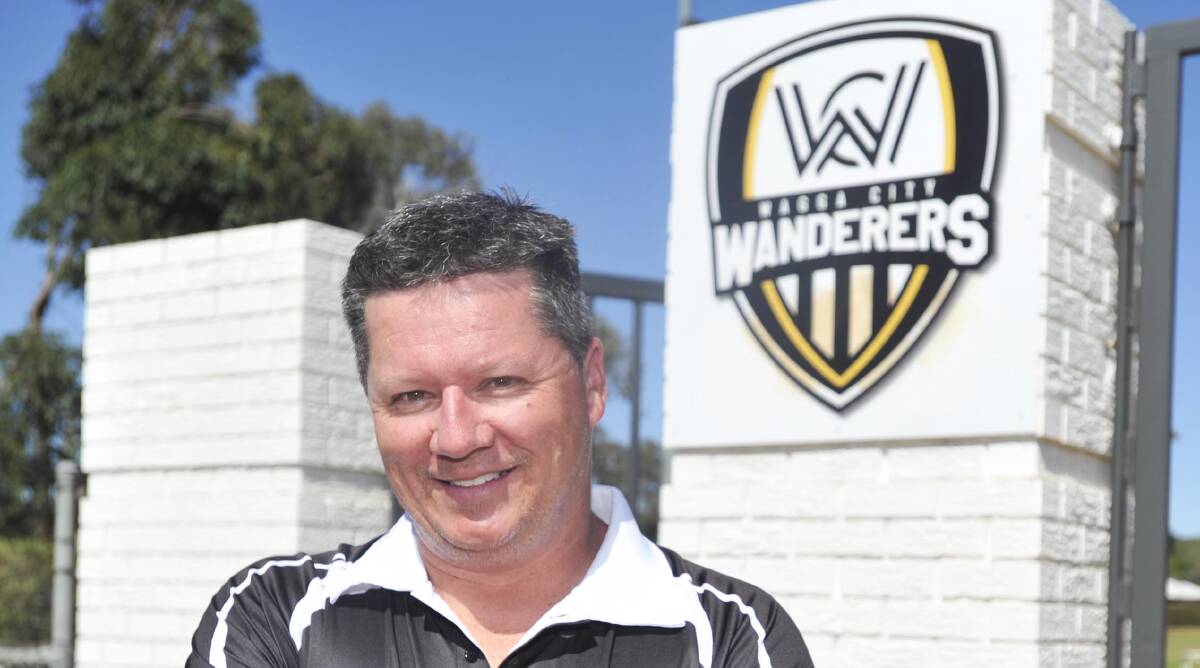 AT THE HELM: Gary Lyons is preparing to steer the new women's Wanderers program along with his coaching duties. Picture: Chelsea Sutton