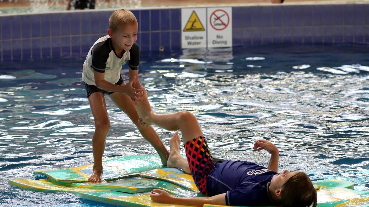 MAKING A SPLASH: Oasis Aquatic Centre has been popular over summer but more residents are turning away from the facility in favour of places like Lake Talbot in Narrandera. 