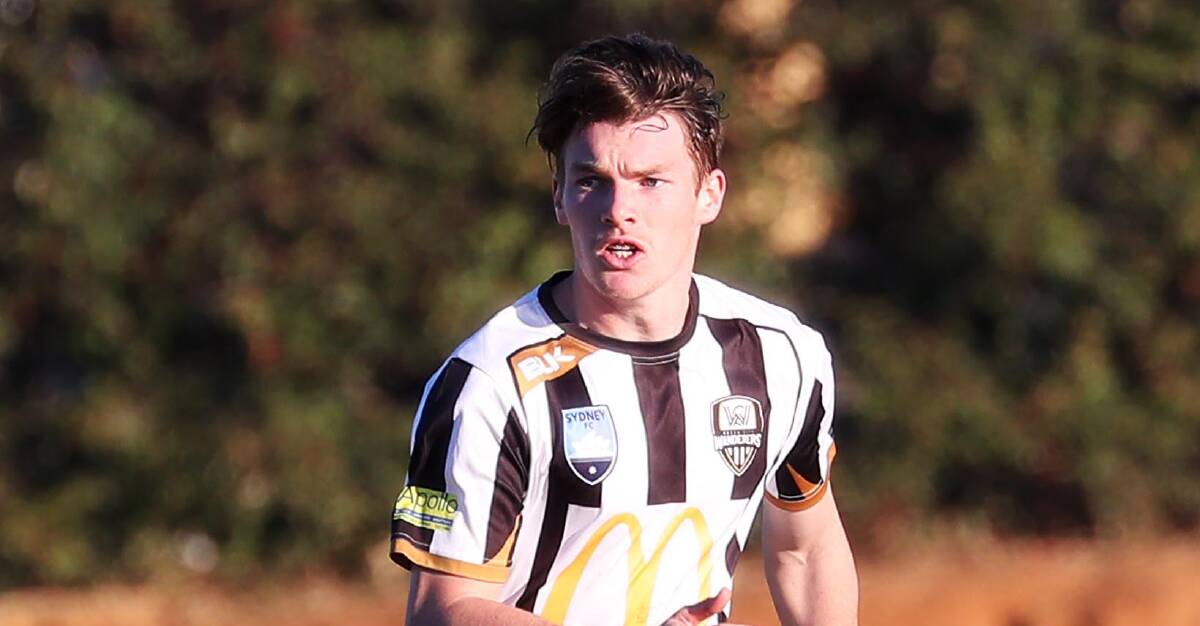 INTO THE FRAY: Wagga City Wanderers will welcome back Shaun Moffat from an injury layoff ahead of their away clash with Central Coast United. Picture: Emma Hillier