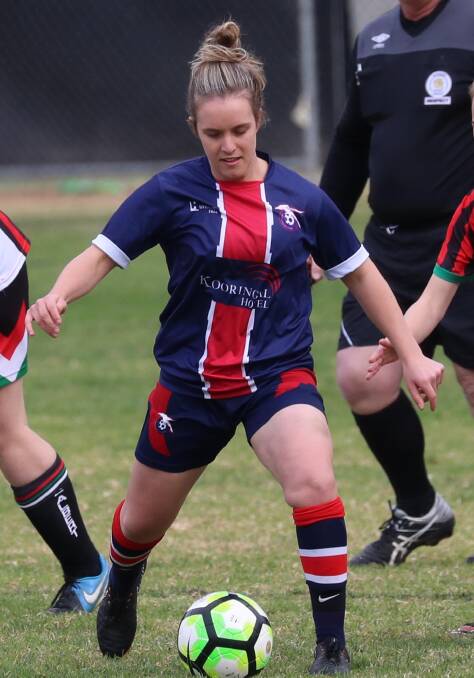 KEY FIGURE: Henwood Park's Madeline Harris has been earmarked as a player to watch in Sunday's grand final. Picture: Les Smith