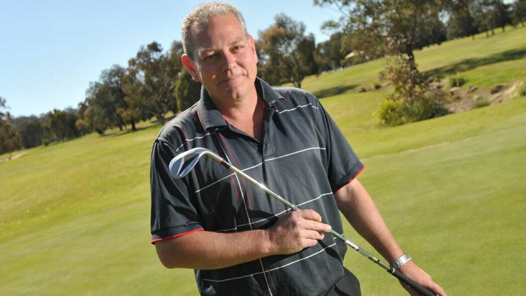 UP TO DATE: Wagga City Golf Club pro Tim Barlow has been reading up on the new regulations.