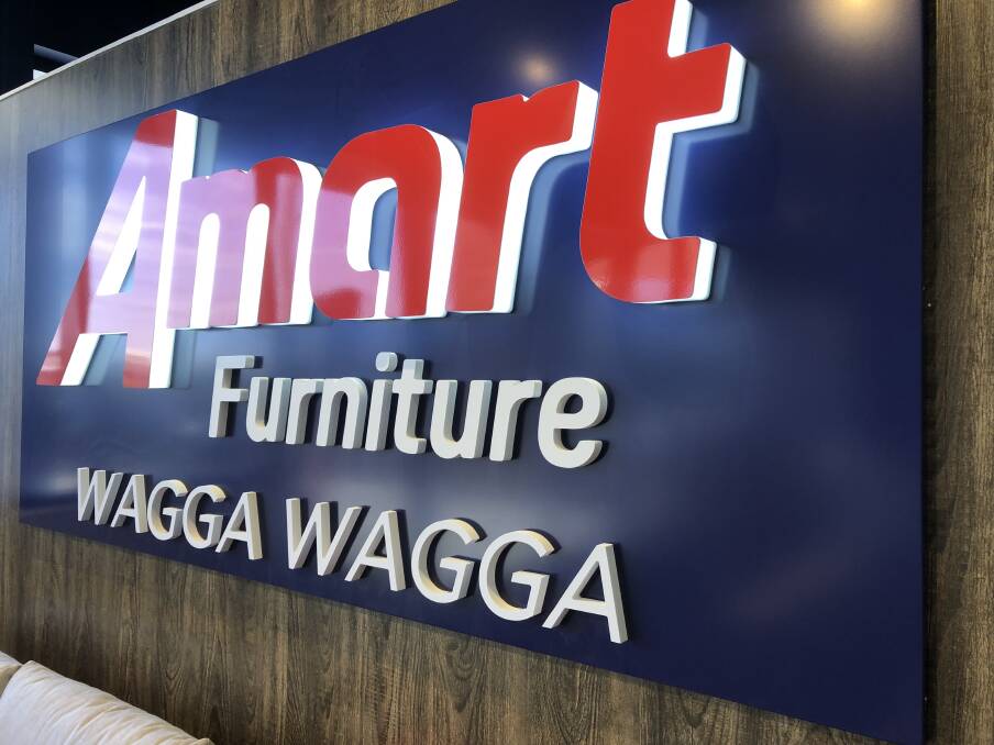 OPEN FOR BUSINESS: Homewares giant Amart Furniture have commenced business ahead of their grand opening on April 5. 