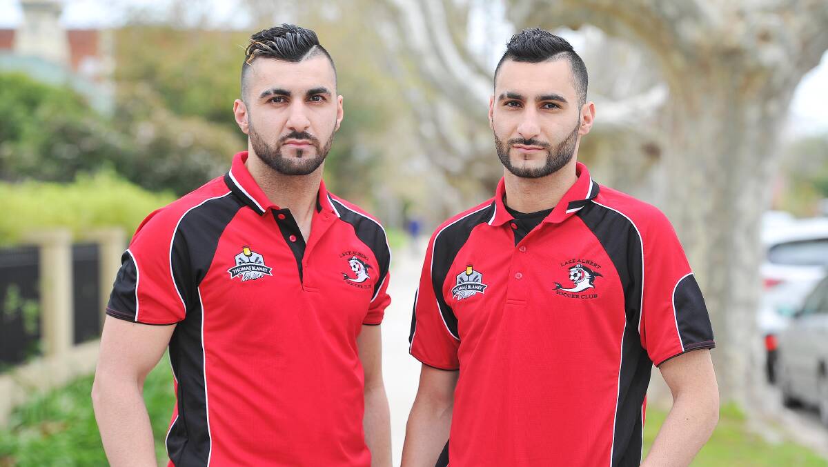 NEW RECRUITS: The Gardner brothers will juggle Lake Albert commitments with a Wanderers stint for the rest of the year. 