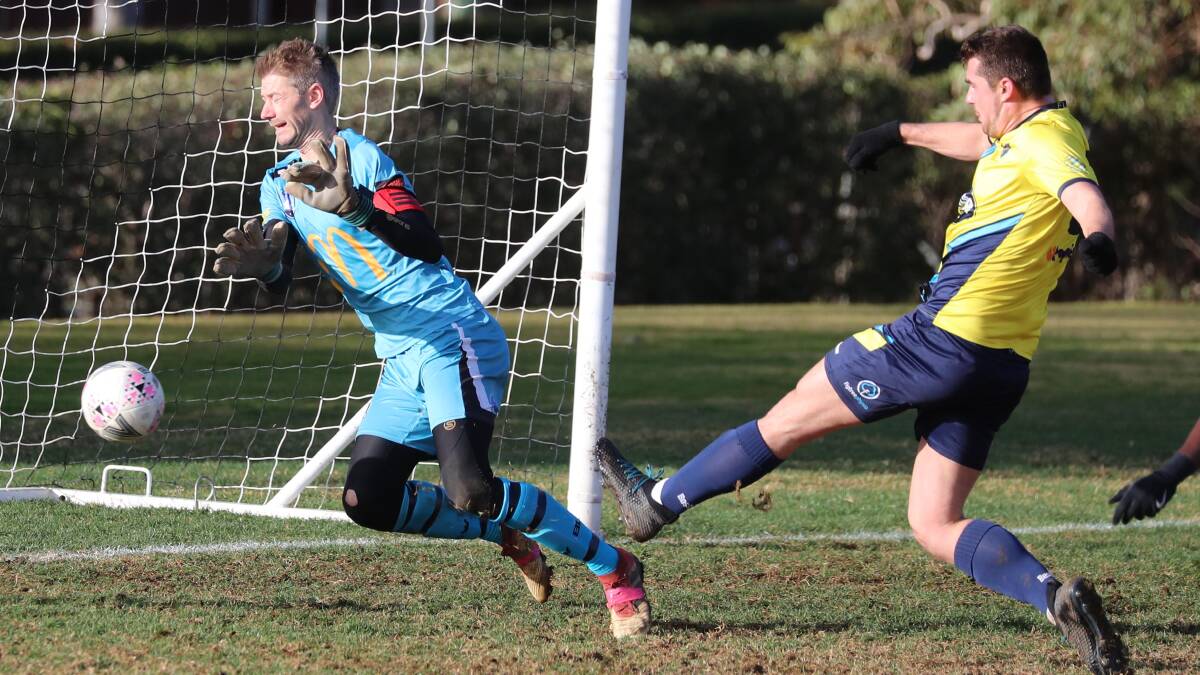 ONE ON ONE: Ross Morgan wants to see less of these situations during the 2019 NPL season. 