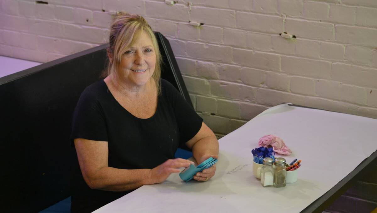 BUILD UP: Scribbles Cafe owner Denise Flack wants to see high rise development in the CBD. 