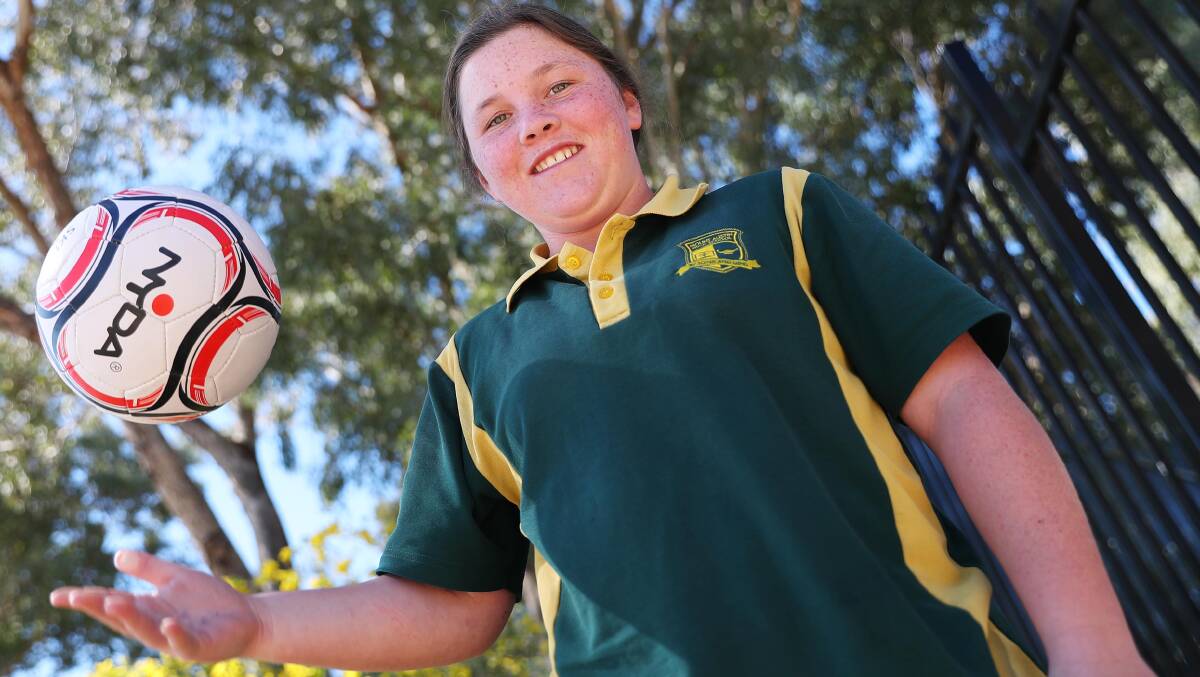 DESTINATION EUROPE: Mount Austin High student Ebony Warner will tour with an invitational side to France in 2019 after catching the eye of national selectors in July. Picture: Emma Hillier
