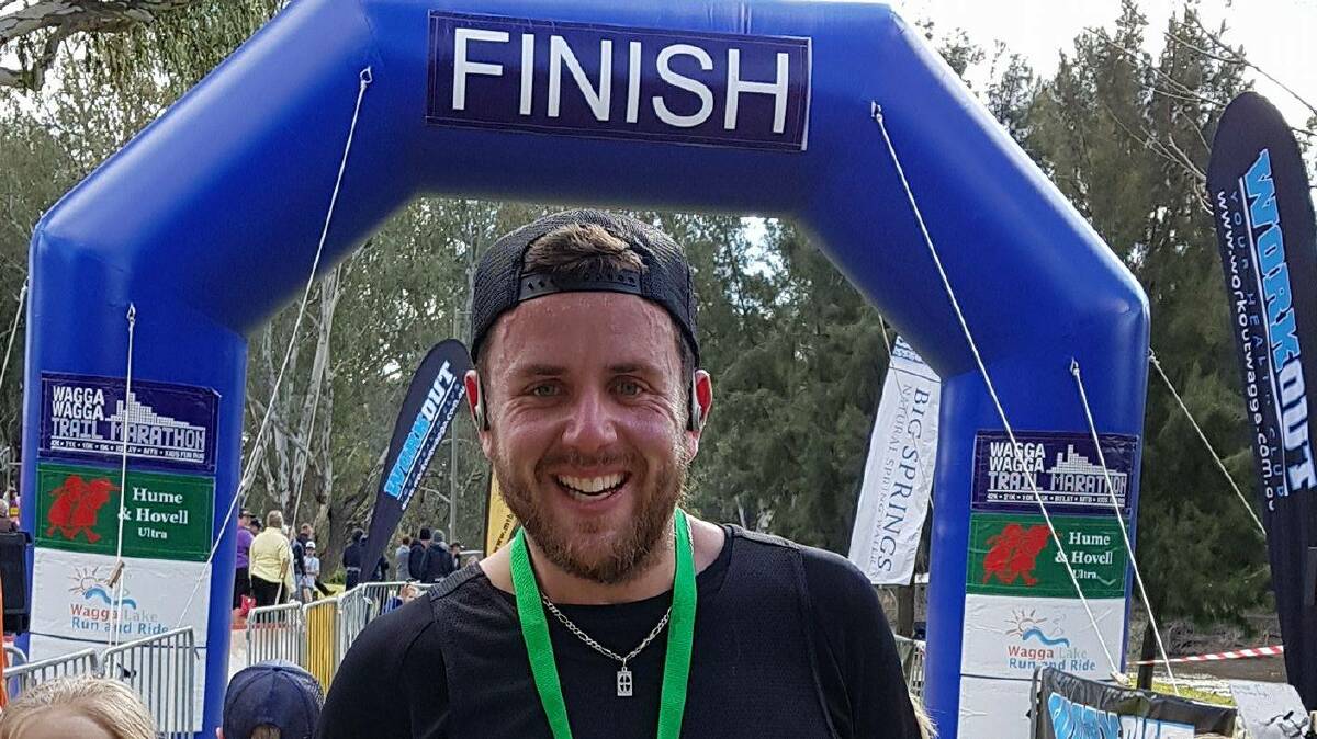 NON-STOP: Brodrick is fast becoming a recognised runner in the Wagga community. 
