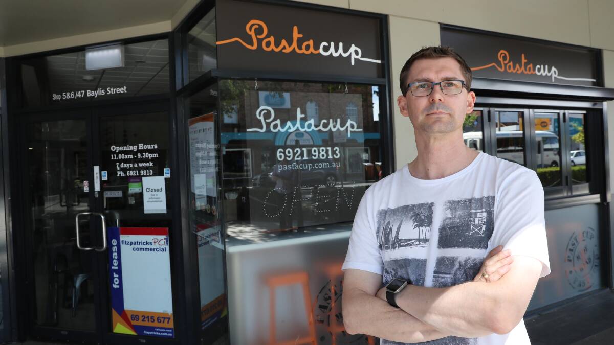 LOCKED OUT: Jason Pearce has opened up about the working climate on Baylis Street following the closure of his franchise. Picture: Les Smith
