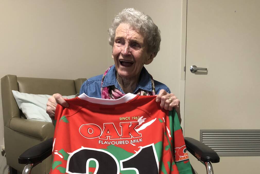 BRETHREN FOREVER: Pat Kelly is Brothers' biggest fan and wants them to win big during Saturday's major semi final. Picture: Annie Lewis