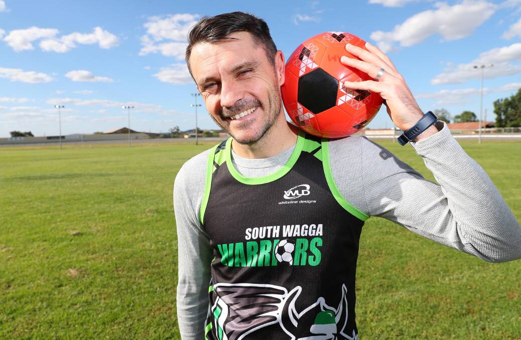 SEEKING APPLICANTS: South Wagga coach Luke Nichols is on the hunt for his replacement as the Warriors set their sights on securing a non-playing coach for the 2019 season. Nichols will stay on as a player. 