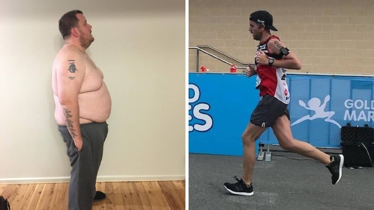 COMPARE THE PAIR: Luke Brodrick's incredible journey from grossly obese to fitness guru is truly inspiring. The Daily Advertiser checked in with Brodrick one year on from his maiden marathon to see where he's at. 