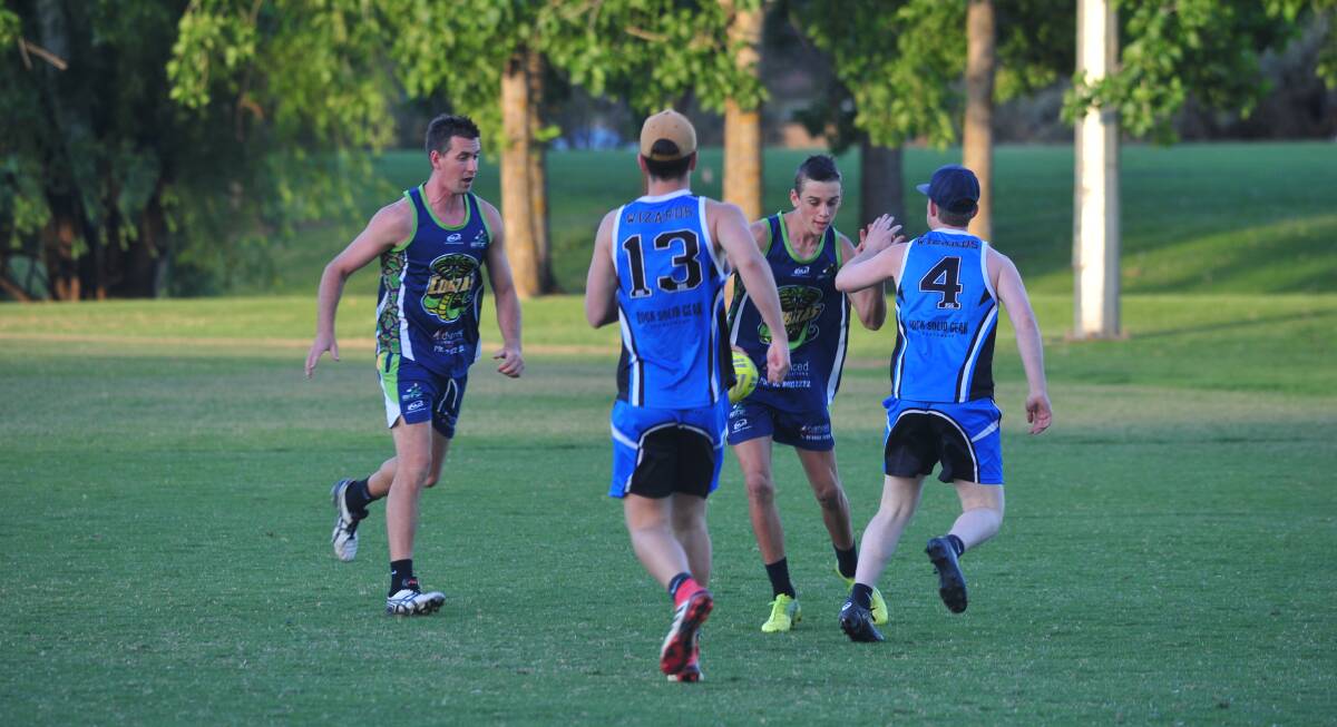 TOUGH GIG: Advanced Communciations Cobras will have their work cut out for them in their minor semi final against Rock Solid Gear Wizards on Tuesday night. Picture: Lachlan Grey