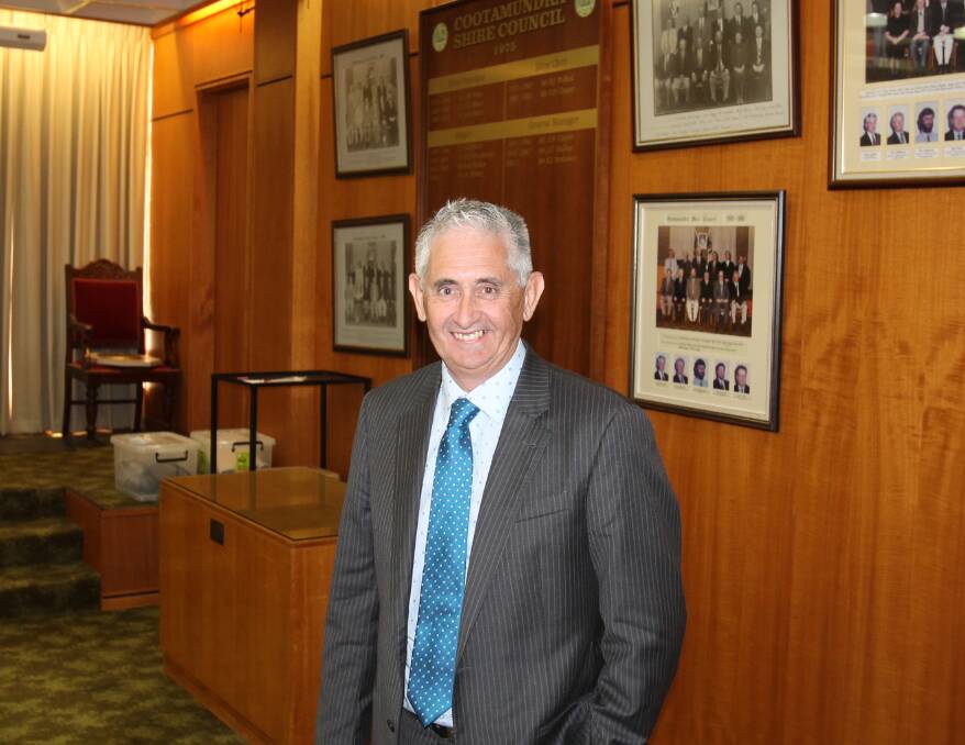 ALL EARS: Incoming administrator Stephen Sykes has identified community engagement and liaisons as key to improving relations within the Cootamundra-Gundagai region. Picture: Lachlan Grey