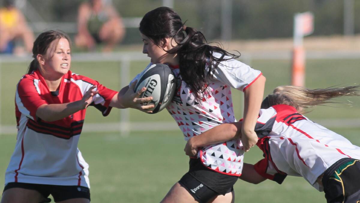 TRY TACKLE: Southern Inland will roll out a new program targeting defensive improvements and confidence in the women's game. 