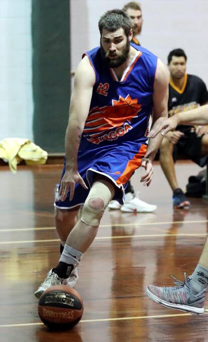 IMPRESSIVE: Scott Hare was among Wagga Heat's top scorers against Springwood on Saturday. Picture: Les Smith