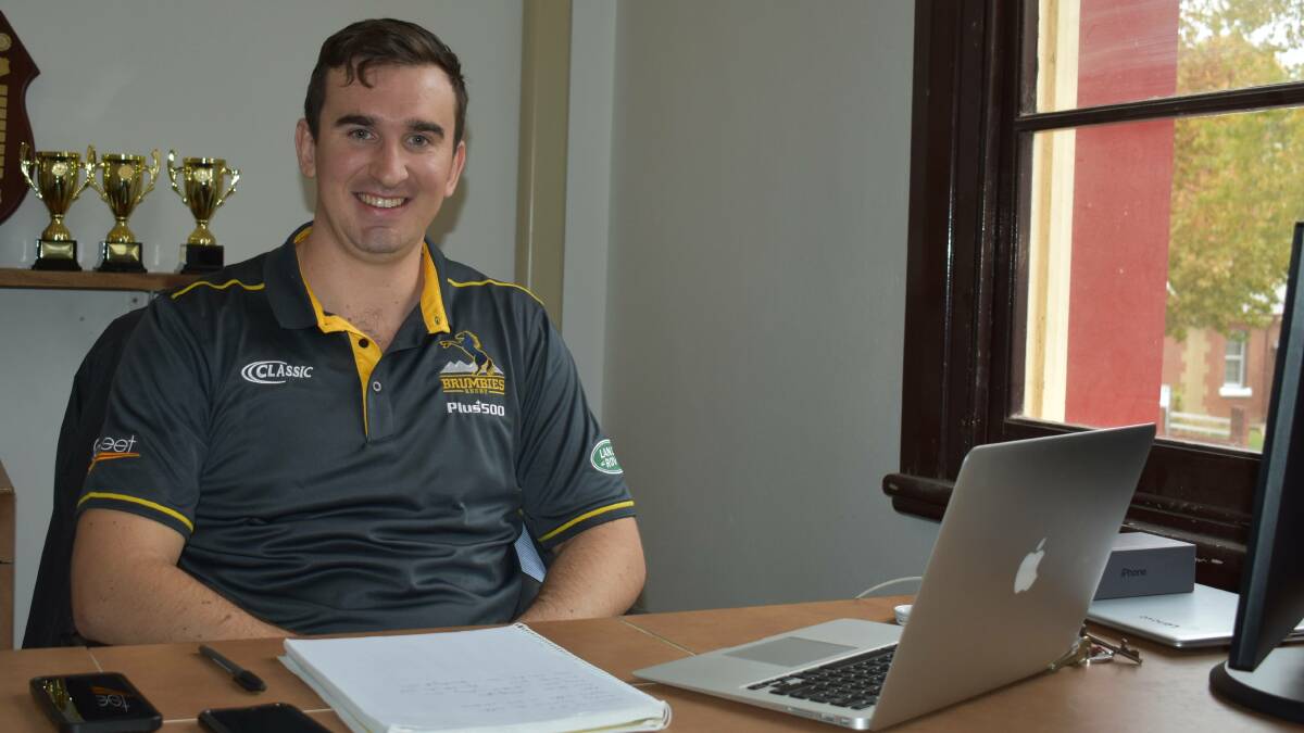 Southern Inland competition and rugby services manager Jack Heffernan.