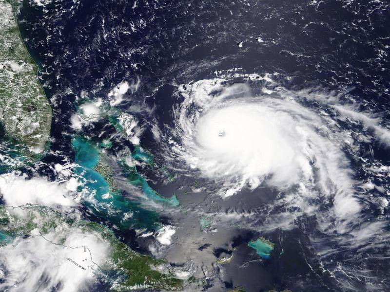 Hurricane Dorian has pounded the Bahamas with rain, wind and waves.