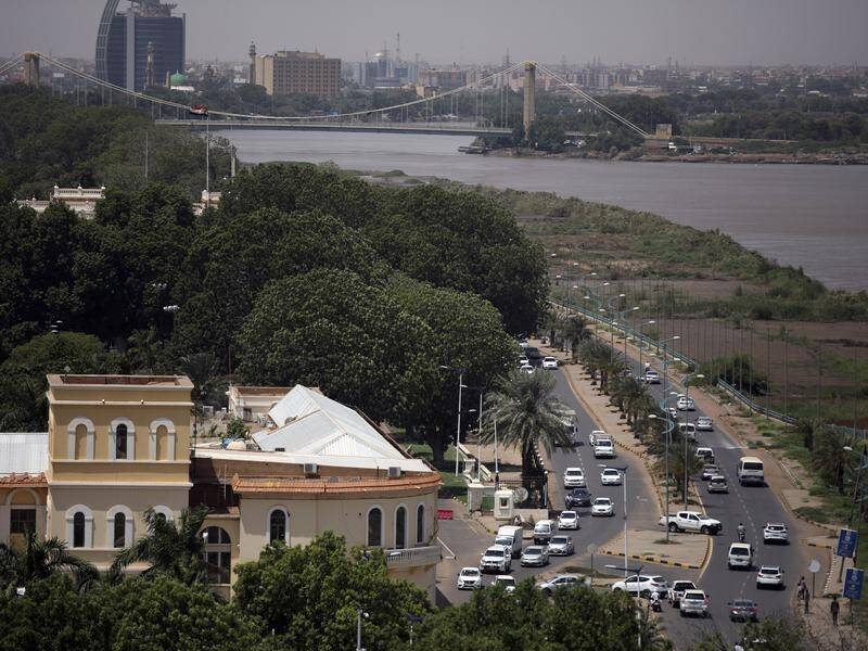 Sudan's capital Khartoum where military forces have detained cabinet ministers in an apparent coup.