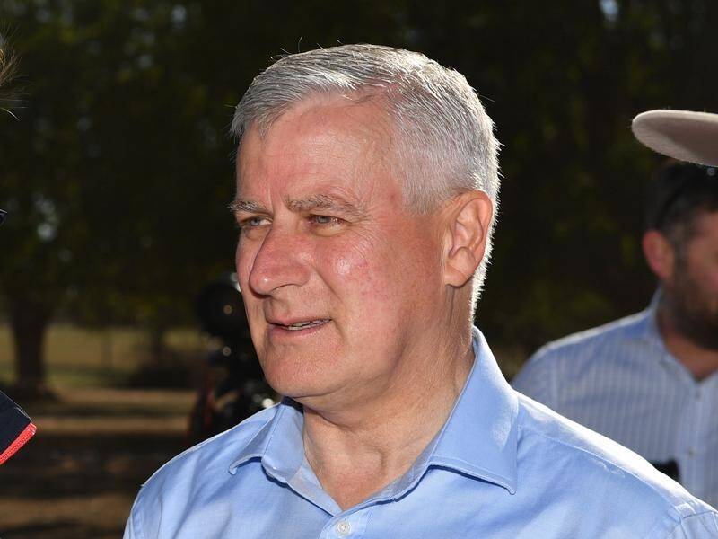 Deputy Prime Minister Michael McCormack is in Mackay to boost beleaguered MP George Christensen.