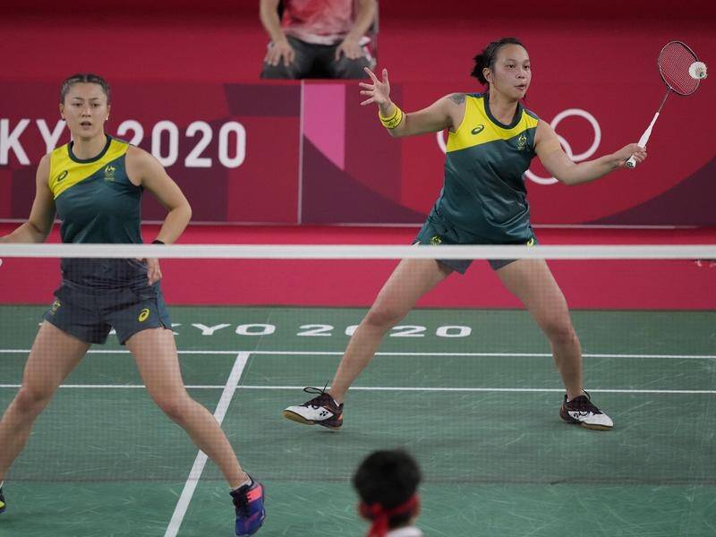Australia's Setyana Mapasa and Gronya Somerville are out of badminton doubles medal contention.