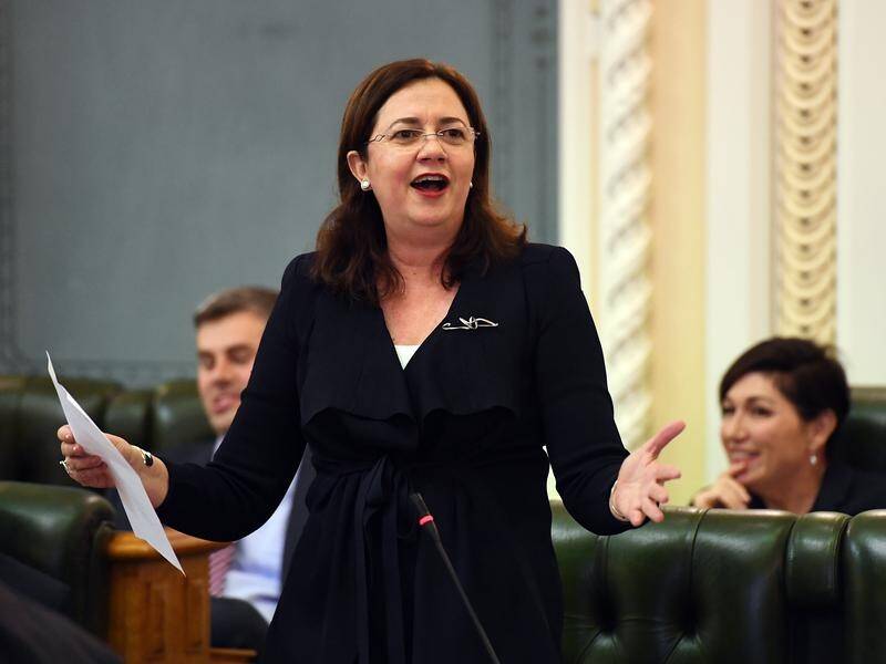 Annastacia Palaszczuk has denied interfering in approval processes for the Adani coal mine