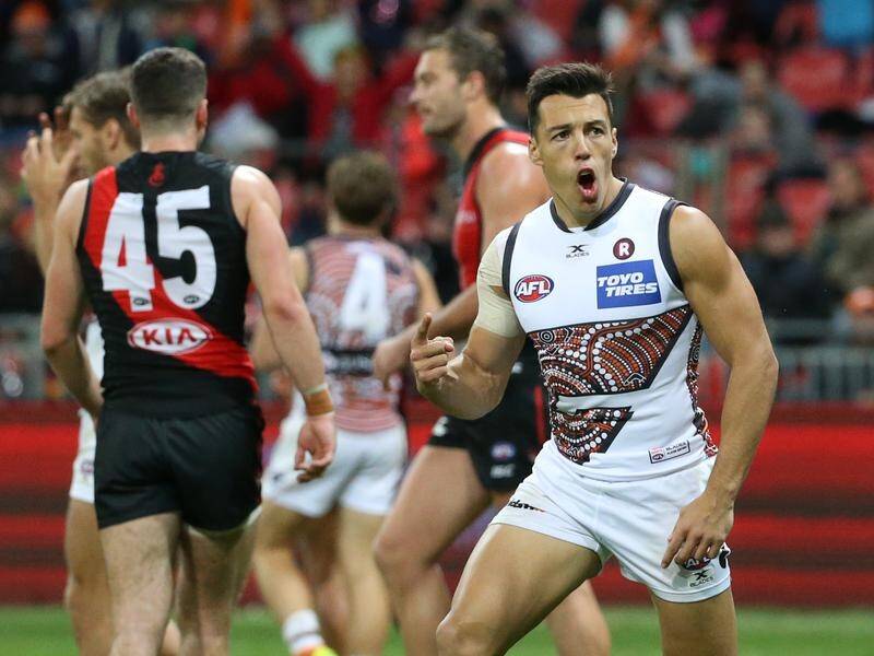 Dylan Shiel is on the move from GWS to Essendon after a deal was struck late in the trade period.