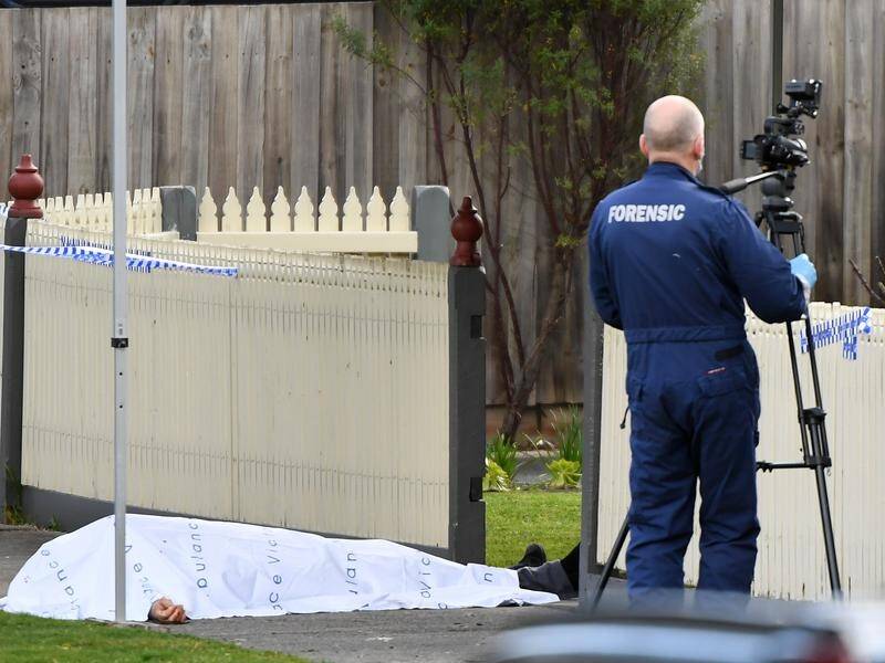 A man has been found dead outside a house at Kilsyth, in Melbourne's east.