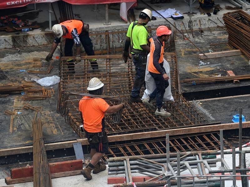 NSW's construction ban was relaxed to ease the pressure caused by pandemic-related staff shortages.