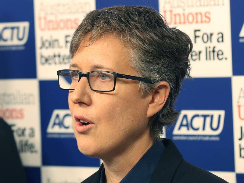 The Victorian childcare rescue package is "outrageous" for the sector's workers, Sally McManus says.