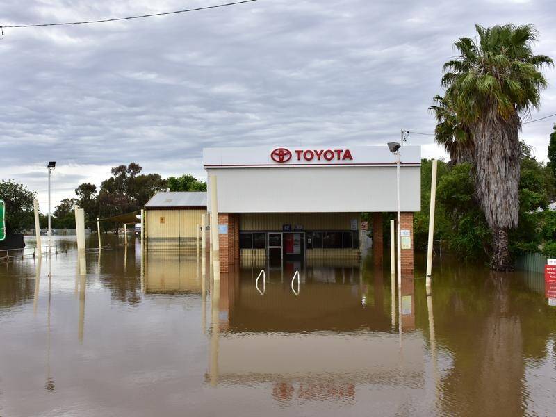 Regional NSW communities are trying to recover after devastating floods, with counsellors called in. (AAP)