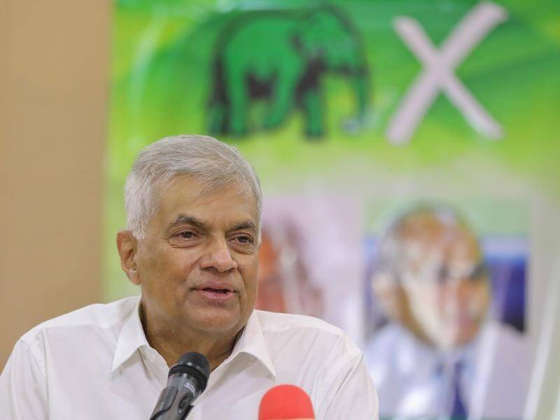 Ranil Wickremesinghe is stepping down as leader of the United National Party in Sri Lanka.