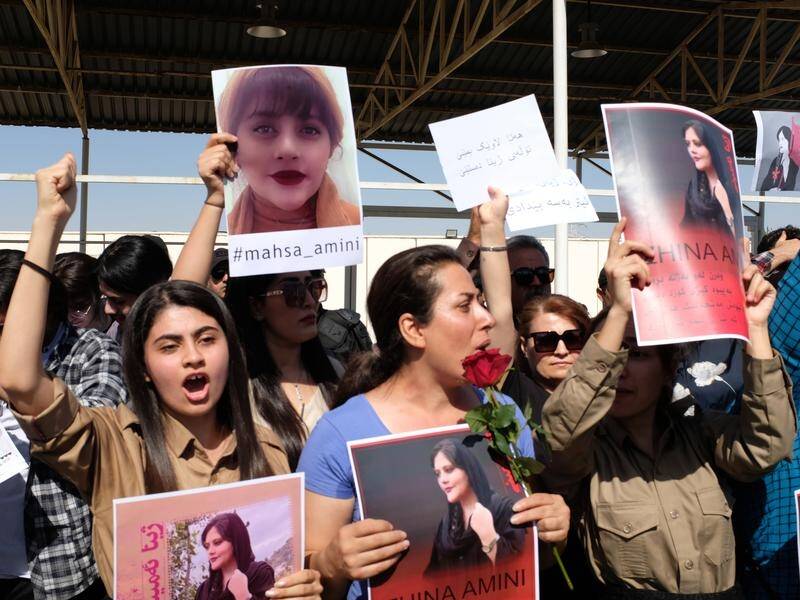 Nationwide protests over Mahsa Amini's death have entered their fourth week in Iran. (AP PHOTO)