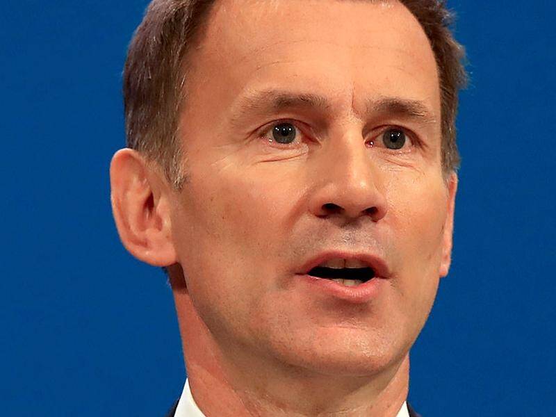 Foreign Secretary Jeremy Hunt says there's a risk of the UK crashing out of the EU without a deal.