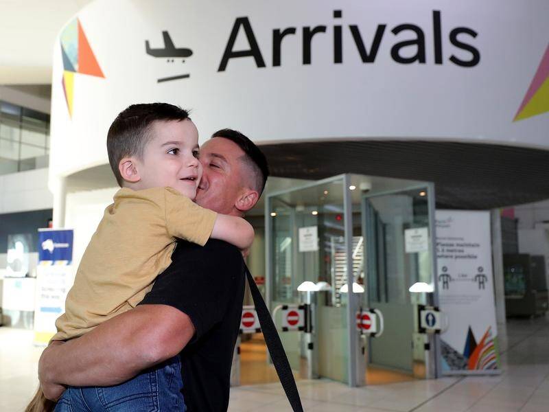 "It was lovely to see families being reunited yesterday," WA Premier Mark McGowan said.