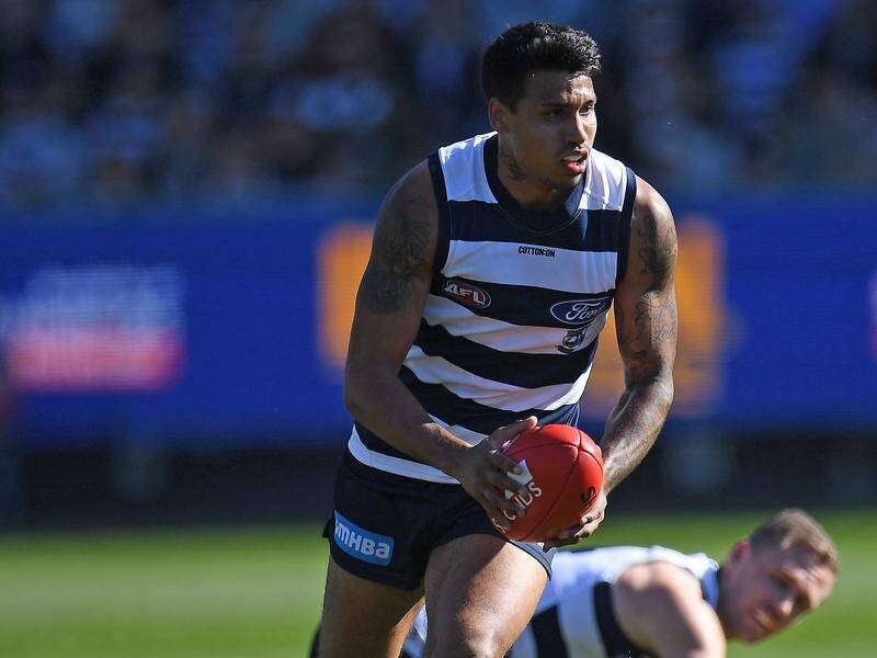 Tim Kelly will remain in Geelong after the Cats and West Coast could not agree on a trade.