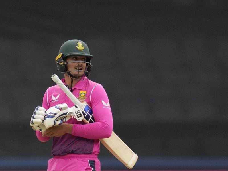 Quinton de Kock has smashed the highest score of the IPL season, with his 140no for Lucknow.