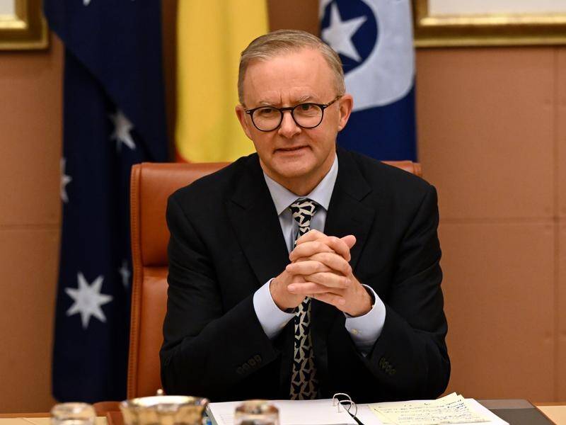 PM Anthony Albanese will detail Australia's new emissions target to a forum of major economies.