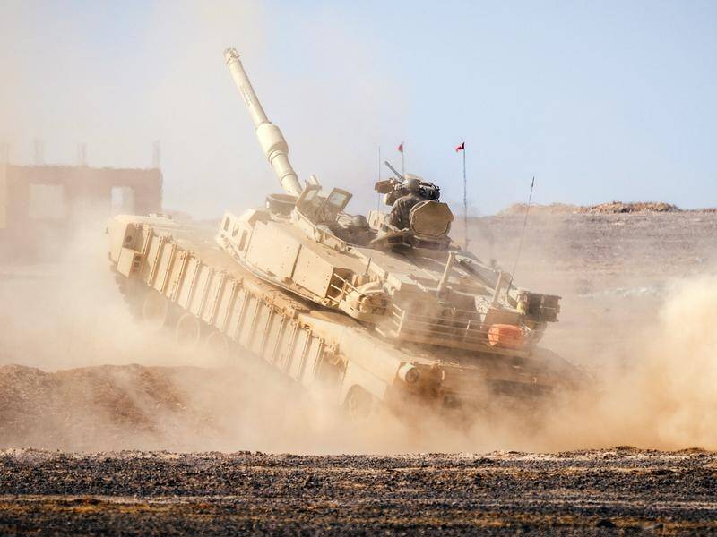 Washington has agreed to send Abrams tanks to Ukraine to persuade Germany to send Leopards. (EPA PHOTO)