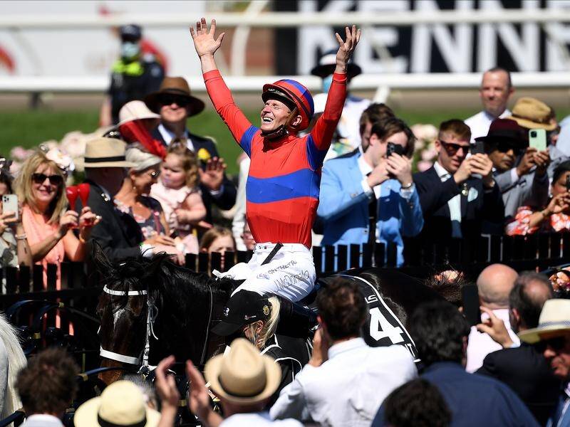 Verry Elleegant is the queen of the Australian turf after winning the $8 million Melbourne Cup.