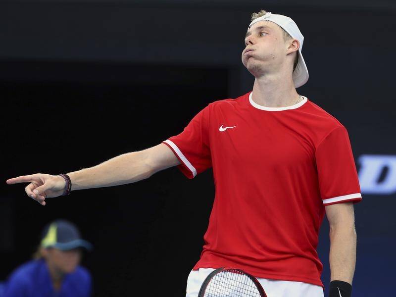 I won't play: Denis Shapovalov has threatened to forfeit if forced to play in bad air in Melbourne.