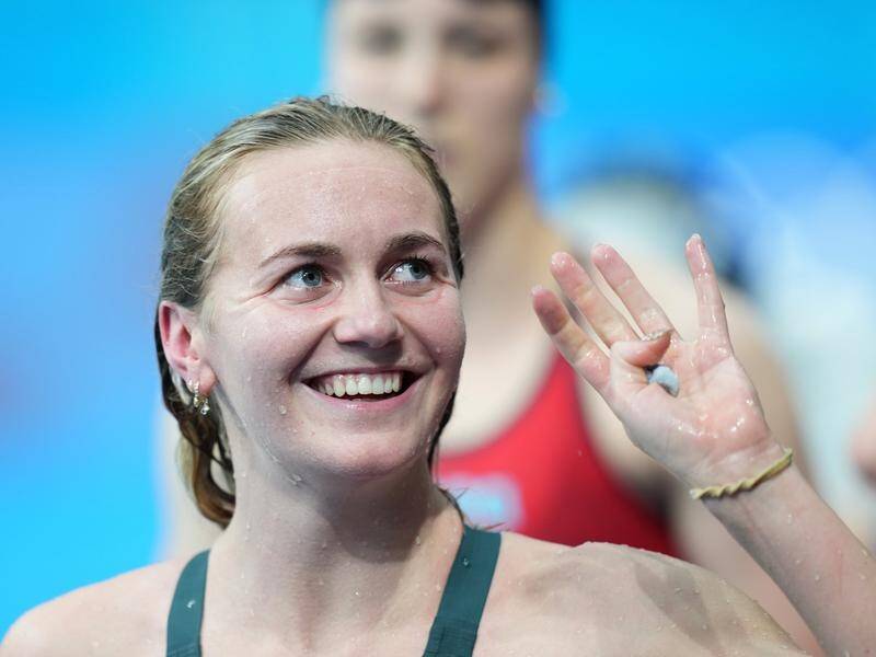 Australia's Ariarne Titmus is on course to face Katie Ledecky in another gripping final in the pool.