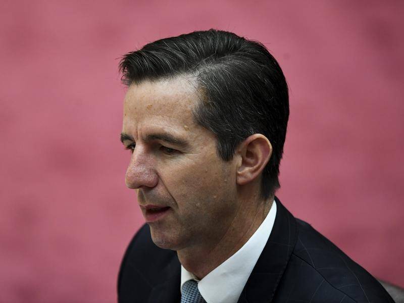 Simon Birmingham, whose department manages much of Parliament House, said the conduct was revolting.